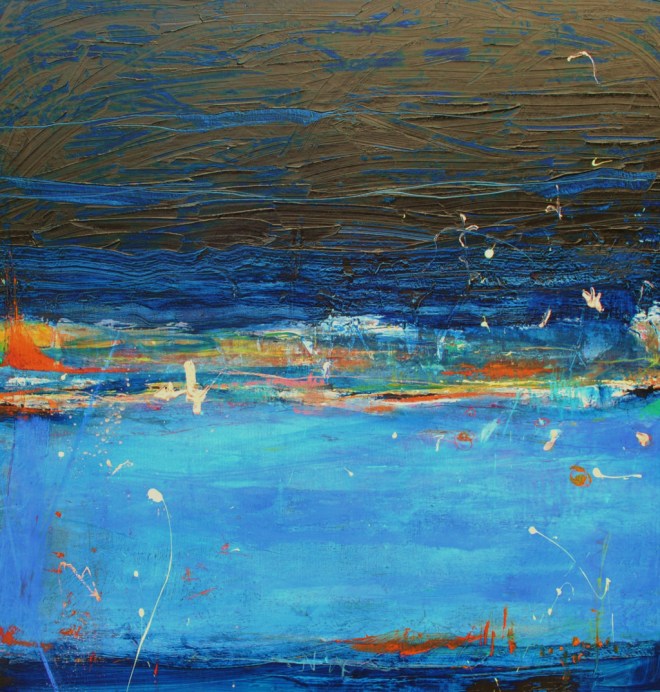 Rain On The Lake (Sold)