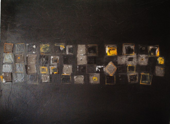 Yellow and Black Squares