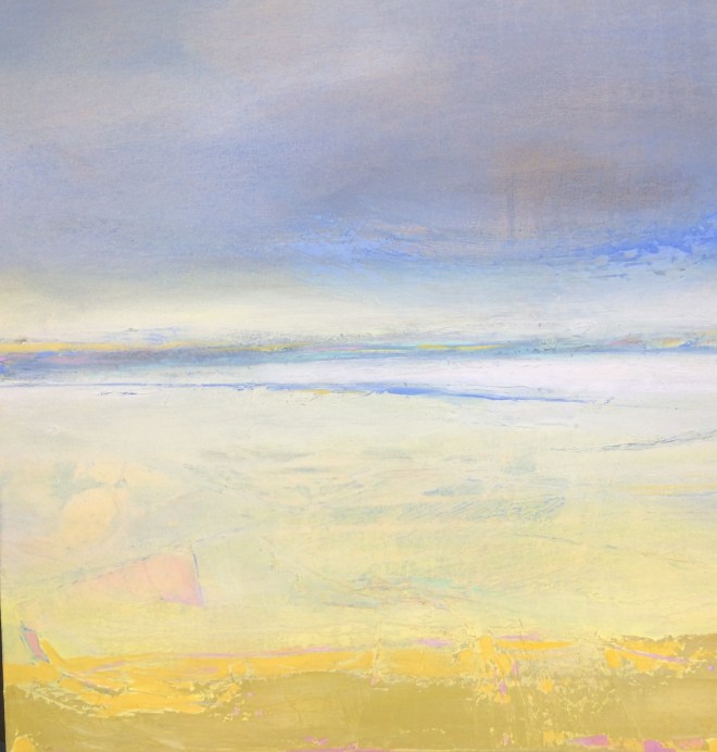 Blue and Yellow Landscape