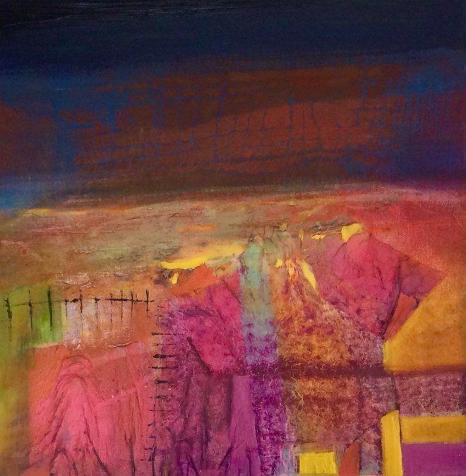 Pink and Yellow Field